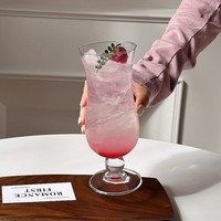 380ml 450ml Hurricane Cocktailglas, helder, met steel, voor sap, smoothie, bar, dranken