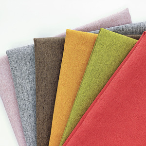 Decor Brushed Linen Upholstery <b>Fabric</b> For Sofa Cushion Cover Pillow Tablecloth Soft Pack Project Cloth - Product Image 3