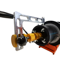Raspador de Tubos de Plástico de 75-200 mm, Herramienta Manual para Preparación de Electrofusión y Herramientas Industriales para Tuberías