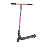 Trottinette de Stunt Spaceflip M pour Adultes, Barre en Aluminium 6061-T6, Plateau Large de 6 Pouces, Trottinette de Trik pour Exercice, Roulements ABEC-9, Frein au Pied, 150 kg