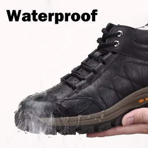 Yüksek kaliteli yün astar sıcak büyük ayak 49 <span class=keywords><strong>50</strong></span> 51 artı boyutu su geçirmez erkekler spor ayakkabılar kar botları açık ayakkabı - Product Image 4