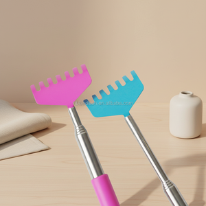 Arranhador de Costas Premium com Cabo Telescópico Multicolorido e Cabeça de Plástico Durável para Alívio Diário do Corpo em Casa e no Escritório - Product Image 2