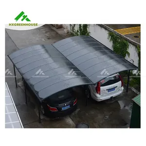 Factory specializing made polycarbonate roof Carports car parking shed roof car parking shed Waterproof Carport Shutter Roof