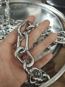 Nacm 2010โซ่ G43เหล็กอัลลอยด์ชนิด US มาตรฐาน G30ชุบสังกะสีโซ่สายพานลำเลียงเชื่อม - Product Image 5