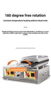 Macchina per Waffle Nuova di Zecca |   Macchina Professionale per Waffle a Doppia Testa con Stampo Personalizzato per Coni <span class=keywords><strong>Gelato</strong></span> e Snack Bar - Product Image 3