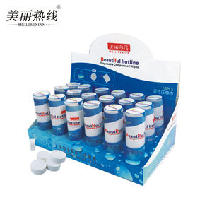 ผ้าเช็ดปากอัดเม็ดยาและผ้าเช็ดปากแบบพกพา1ชั้นสไตล์เมจิก - Product Image 2