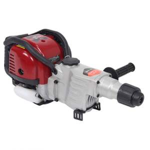 Perforateur à roche multifonctionnel à essence portable 1900W 37.7CC à quatre temps, <span class=keywords><strong>marteau</strong></span> perforateur à béton, perceuse à percussion DIY - Product Image 2