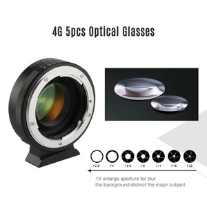อะแดปเตอร์ Viltrox NF-M43X 0.71X MF Speed Booster สำหรับเลนส์ D ต่อกับ M43 พร้อมรูรับแสง F-8 โครงสร้างอะลูมิเนียม สำหรับกล้องดิจิตอล - Product Image 5