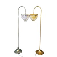 Nouveaux marqueurs d'allée lumineux en acrylique électroplaqué style européen, effet bande de glace cristalline, étanches IP65, pour mariages et célébrations