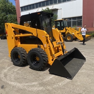Mini-chargeuse sur pneus, moteur Yanmar, godet de 0,4 m, haute efficacité, équipement de construction et agricole - Product Image 6