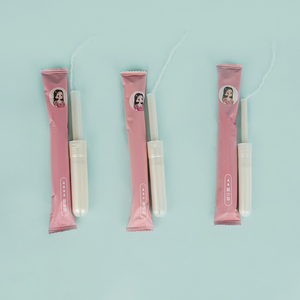 Grosir obral 100% katun organik tampon menstruasi vagina kateter tampon aplikator tampon - Product Image 2