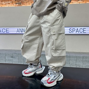 <span class=keywords><strong>Pantaloni</strong></span> Casual per Bambini OEM ODM Personalizzati, Nuovi <span class=keywords><strong>Pantaloni</strong></span> <span class=keywords><strong>Cargo</strong></span> Tinta Unita per Ragazzi, <span class=keywords><strong>Pantaloni</strong></span> Sportivi di Tendenza per Bambini - Product Image 3