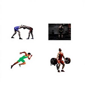 Camisetas de Lucha Unisex, Shorts, Trajes de Baño, Monos, Overoles de Spandex, Nylon y Poliéster Personalizados, Duraderos y Transpirables - Product Image 1