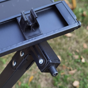 Chất <span class=keywords><strong>l</strong></span>ượng cao xách tay thép carbon gấp Ngoài Trời Bbq bảng <span class=keywords><strong>L</strong></span> kích thước thiết kế hiện đại cho vườn bãi biển hoặc ăn uống sử dụng - Product Image 6