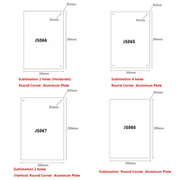 Plaque Métallique en Gros pour Sublimation, Panneau Aluminium A4 Blanc, Flans Métalliques pour Sublimation, Feuilles d'Aluminium pour Sublimation
