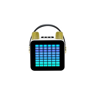 Full <b>LED</b> Screen Machine TF Card Portable Mike System Speaker with Wireless and - Product Image 2