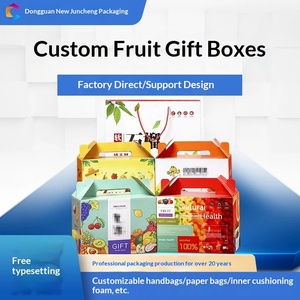 Cajas de Regalo Personalizadas para Frutas como Lychee, Longan y Wampee, Empaque de Papel Troquelado Tipo Cajón - Product Image 2