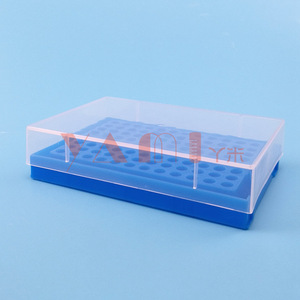 Caja de Plástico para 96 Tubos de PCR de 0.2 ml, Soporte para Tubos de Centrífuga, Caja de Criopreservación - Product Image 3