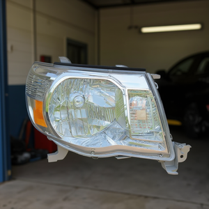 Nuevo Faro Halógeno para Toyota Tacoma 2005-2011, Lado Izquierdo, Carcasa Negra, 12V, Sistema de Iluminación Automotriz de Repuesto, Compatible con OEM - Product Image 1