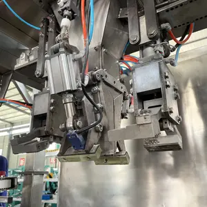 Mesin Pengemasan, 10Kg 20Kg 30Kg Sepenuhnya Otomatis Lengkap Jalur Pengemasan Pupuk Beras Granule Bagging