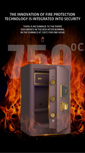 Hộp An Toàn Lớn Chống Cháy Bán Sỉ Từ Nhà Máy Két An Toàn Vân Tay Dữ Liệu Và Tài Sản An Toàn Thông Minh Cho Gia Đình Văn Phòng - Product Image 3