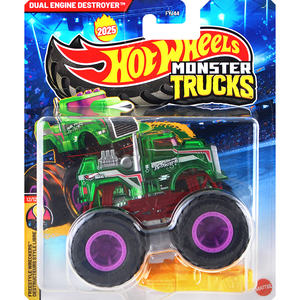 شاحنات الوحش ذات العجلات الساخنة ، مقياس أصلي أصلي ، ألعاب الأولاد عبر البلاد ، سيارة التسلق - Product Image 3