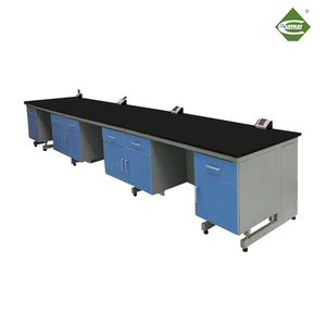 Nhà Máy Bán buôn trường trung học L hình dạng điện thoại di động cung cấp phòng thí nghiệm băng ghế dự bị với gắn kệ - Product Image 4