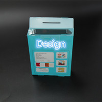 Vente Flash : Boîte d'emballage pliable moderne en PET, PP, PVC de haute qualité, sur mesure, impression offset CMYK UV, vernissage, matériaux recyclés