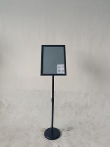 Espositore da Terra Regolabile con Base Rotonda A0 A1 A2 A3 A4 A5 A6 Porta Menu Supporto per Insegne - Product Image 3
