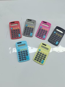 Máy tính đồ thị mini 8 chữ số 5 chiếc./Bộ máy tính chạy bằng năng lượng mặt trờ<span class=keywords><strong>i</strong></span> kỹ thuật số bỏ tú<span class=keywords><strong>i</strong></span> bằng nhựa cho trường học và văn phòng sử dụng - Product Image 2