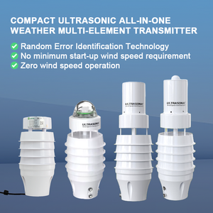 Wind/Temperatur/Luftfeuchtigkeit/Druck/Lärm/Regen Professioneller Meteorologischer Sensor Günstige Automatische Landwirtschaftliche Ultraschall-Wetterstation - Product Image 6