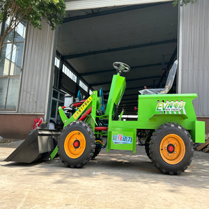 Miễn phí vận chuyển Máy móc thiết bị nông nghiệp mới 500kg 0.8 tấn 1 tấn Máy xúc lật bánh xe nhỏ gọn điện phía trước - Product Image 4