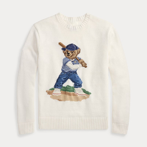 Suéter <span class=keywords><strong>de</strong></span> <span class=keywords><strong>Punto</strong></span> Grueso 7GG para <span class=keywords><strong>Hombre</strong></span>, Estilo Preppy Vintage, con Jacquard <span class=keywords><strong>de</strong></span> Oso, Diseño Retro con Estampado Animal, Mezcla <span class=keywords><strong>de</strong></span> Lana, para Invierno - Product Image 1