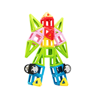 The wisdom mother meets a 100 pieces <span class=keywords><strong>block</strong></span> strong magnet plastic children's educational toys - Product Image 1