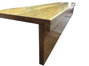 Marches et contremarches d'<span class=keywords><strong>escalier</strong></span> intérieures modernes en bois massif sur mesure - Product Image 6