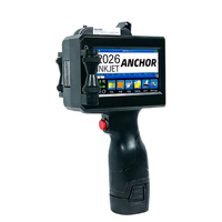 Impresora de Inyección de Tinta Portátil Z20 de 25.4 mm TIJ 600DPI, Código de Fecha, Número de Lote, Tinta de Secado Rápido, Portátil para Madera, Cartón, Metal, Vidrio