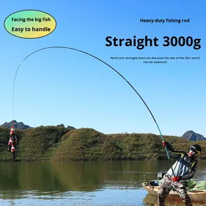 ครู <span class=keywords><strong>deng</strong></span> แนะนำ langjian Guanjun Carbon, เบ็ดตกปลากุ้งที่มีน้ำหนักเบาเป็นพิเศษแข็ง5นอตสำหรับปลาตัวใหญ่ - Product Image 4