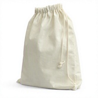 Sac à cordon en toile 100% coton de luxe COTTON FIELD, avec logo personnalisé, couleur de haute qualité, imprimé en sérigraphie, motif à pois, poignée en corde