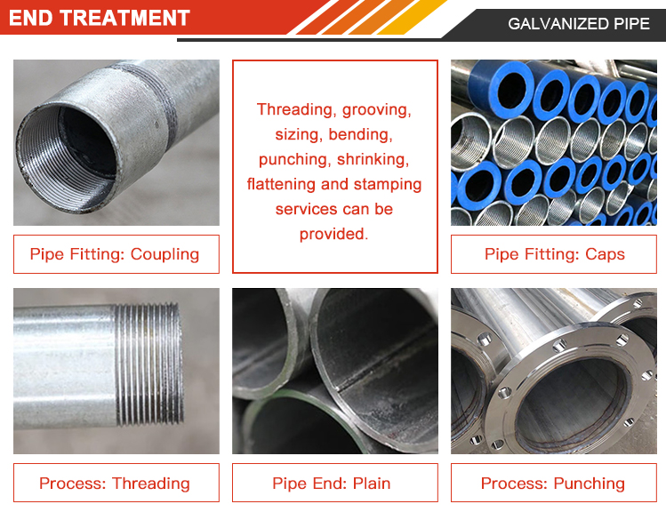 Support Custom Steel Round Pipe Industrial Pipe Hanger Scaffolding Pipe