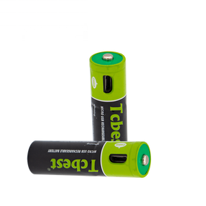 AAA Type C USB аккумуляторные батареи литиевая батарея с 1,5 В 400 мАч аккумуляторная батарея для MP3 - Product Image 2