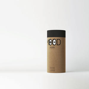 Empaquetado de Tubos de Papel Kraft Reciclado Ecológico de Diseño Personalizado, Caja de Cartón para Alimentos, Grado Alimenticio para Café y Azúcar - Product Image 4