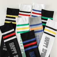 Chaussettes de compression d'équipage Sports Fitness Perte de poids Minceur Jambe Haute Tube Saut Exercice Yoga Courir Cyclisme Extérieur Séchage rapide