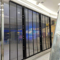 BOE 2.6/3.9/7.8mm intérieur/extérieur Transparent LED vidéo mur affichage fenêtre et écran Totem
