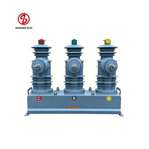 Автоматический вакуумный выключатель Shubang Fast Breaking ZW32 10кВ 11кВ 12кВ 15кВ для установки на опору, среднего напряжения, с функцией автоматического повторного включения (VCB) - Product Image 4