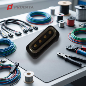Cable Conector Magnético PRODATA PD1-125-A con Conductor de Cobre para Teclado Pogo Pin, Compatible con Samsung Tab S4, Resistente a la Corrosión, 50cm - Product Image 1