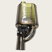 Usine de tambour de soupape électronique haute Performance 3 pouces tuyau d'échappement Catback universel 76mm silencieux d'échappement de haute qualité pour les voitures