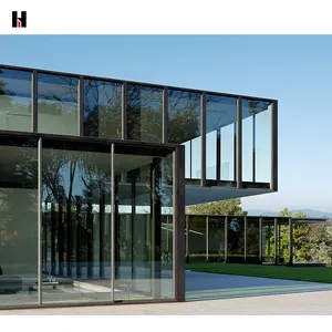 Hannover Vorhangtechnik Doppelverglasung Glas einheitliche Vorhang-Aluminium-Vorhang-Serie