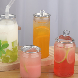 热销工厂饮料价格塑料瓶 Bouteille En Plastique 空果汁塑料瓶带盖 - Product Image 2