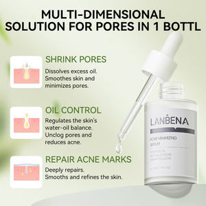 <span class=keywords><strong>Lanbena</strong></span> nueva llegada removedor de espinillas poros suero retráctil y tiras de poros de la nariz conjunto de cuidado de la piel - Product Image 4