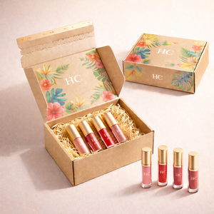 Emballage d'expédition pour rouge à lèvres, emballage de colisage en carton ondulé E, fabricant d'emballages de colisage pour déballage - Product Image 1